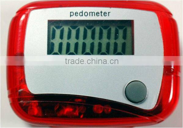 cheap promotional gift items step counter basic pedometer