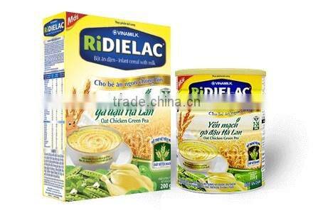 Ri-Dielac Infant Cereal Milk/Baby Food/ Oat and Milk Ingredients/ 200 gr and 350gr