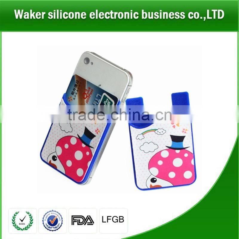 cute design fashion lady travel gift card holder