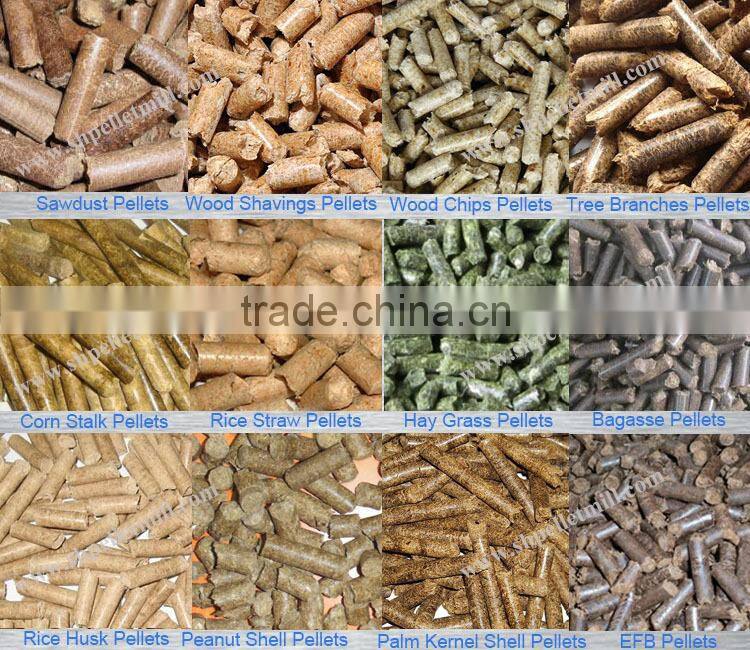 Double Crane supply wood pellet production line with best quality
