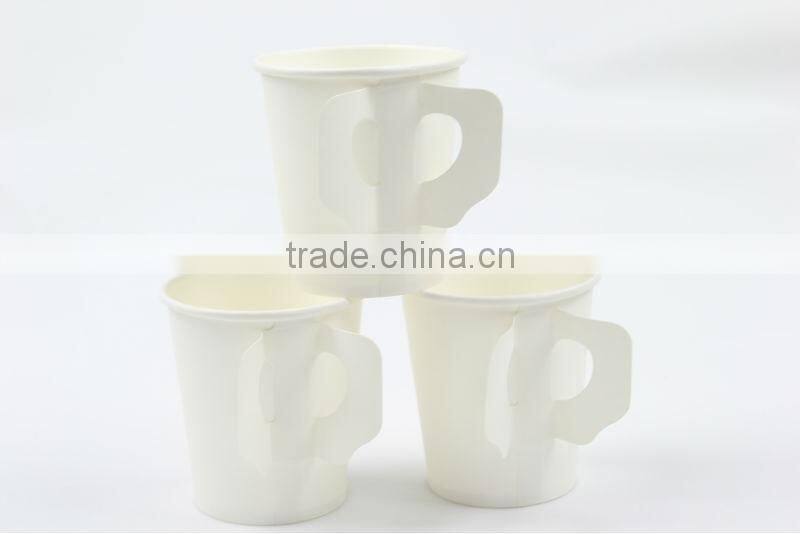 Abena Coffee Paper Cup with handle/disposable paper cup with handle/coffee cup