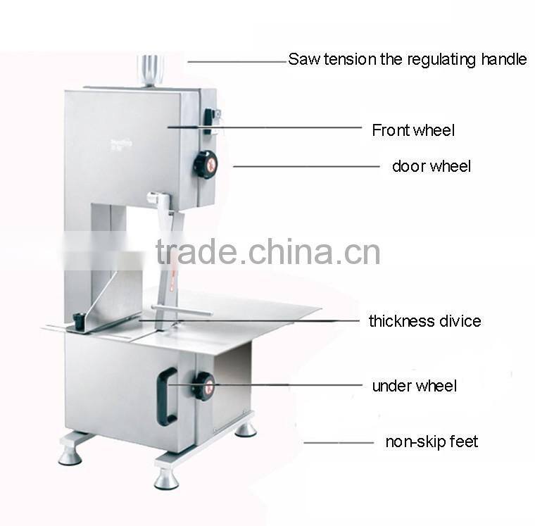 First grade frozen meat cutting machine
