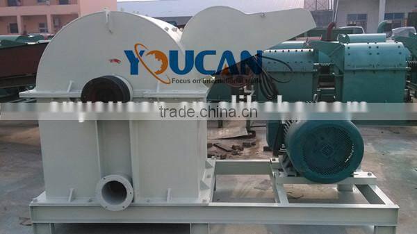Youcan good price wood log crushing machine/wood hammer mill/tree branch grinder
