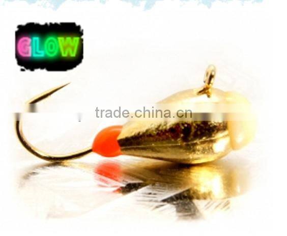 Rain Drop with Hole wholesale tungsten ice fishing jigs