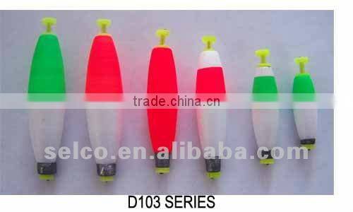 Plastic fishing equipment fishing tackles foam fishing float wholesale high quality