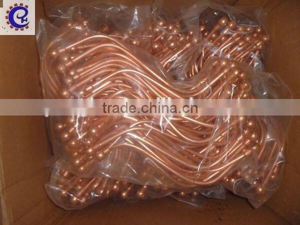 Copper plating iron fuel return pipe
