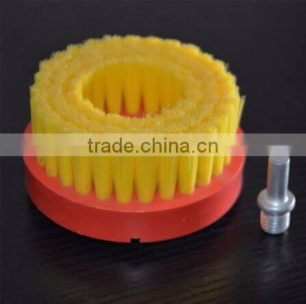 Drill Brush Heavy Duty Cleaning Brush with Stiff Bristles by Drillbrush