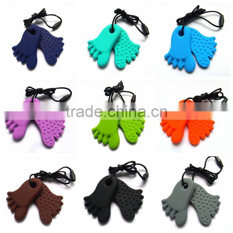 2017 latest design Color del arco Silicona Mordedor