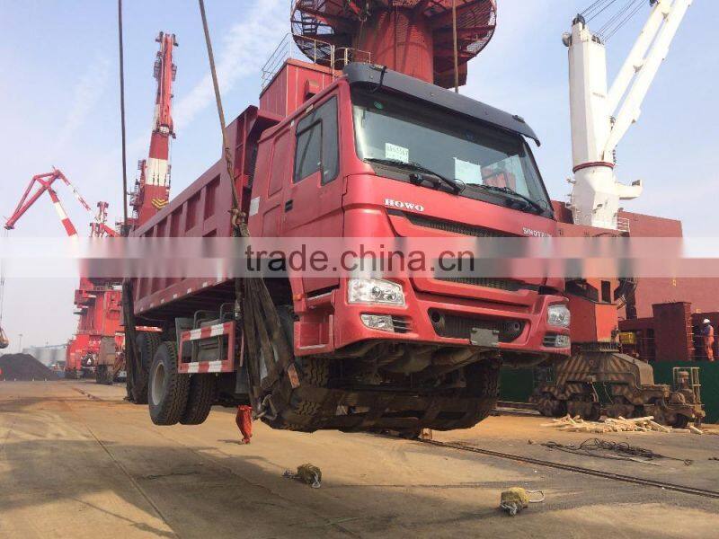 Howo 6x4 used dump truck for sale
