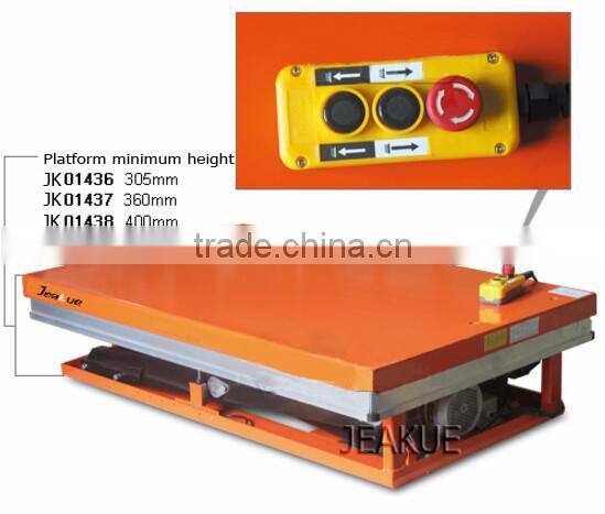 2016 newest 4000kg two scissors electric Lift Table