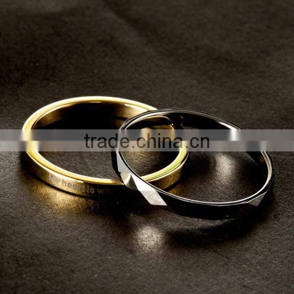 OEM plated tungsten carbide ring