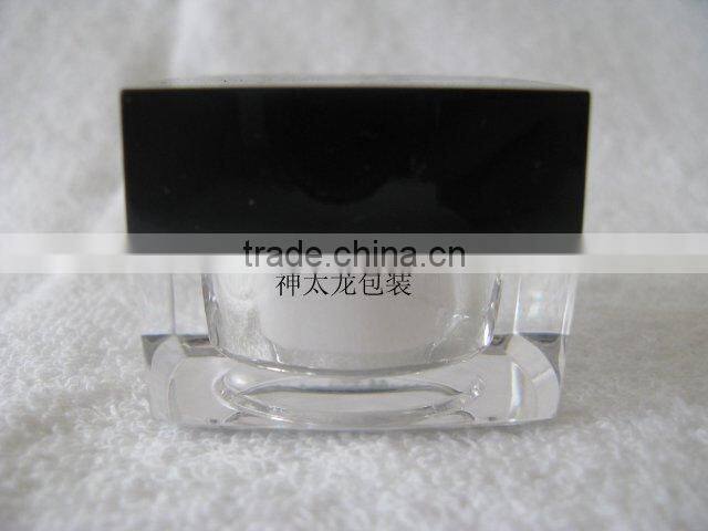 Acrylic cream jar for skincare 12g