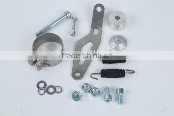 For SUZUKI GSX-R600 2011- SM Motorcycle Exhaust Pipe LASER "X-Treme" slip-on mufflerset "GP-style" D70