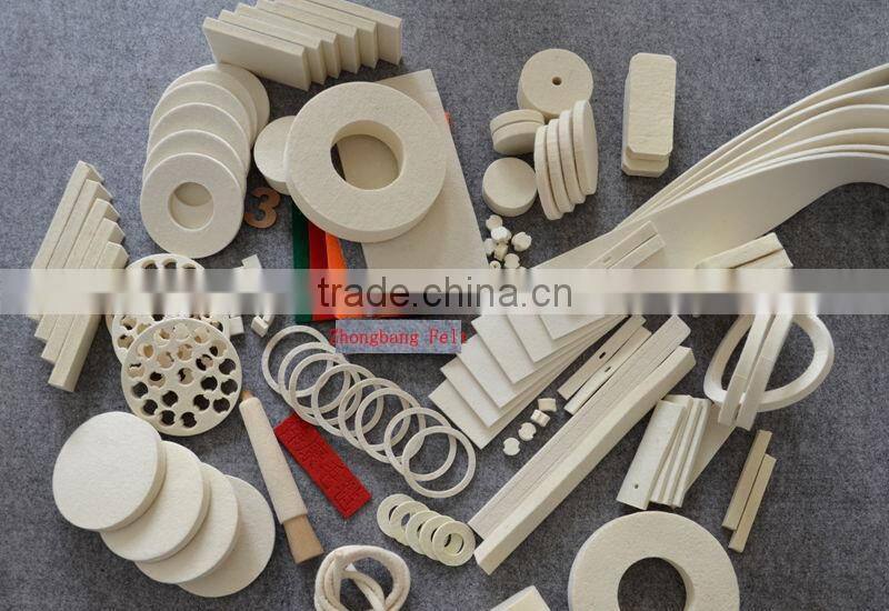 High pressure 100%wool felt gaskets and felt ring seal