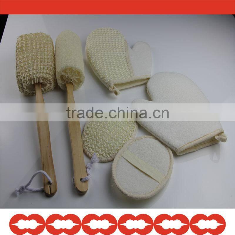 loofah/loofa/luffa bath set