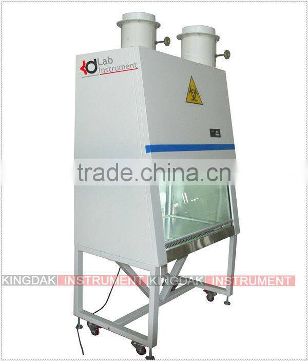 clean biological safety cabinet with alarm