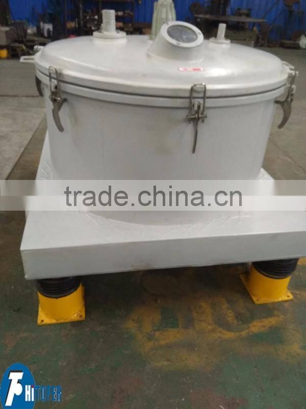 Chemical neutralization sediment filtration filter centrifuge