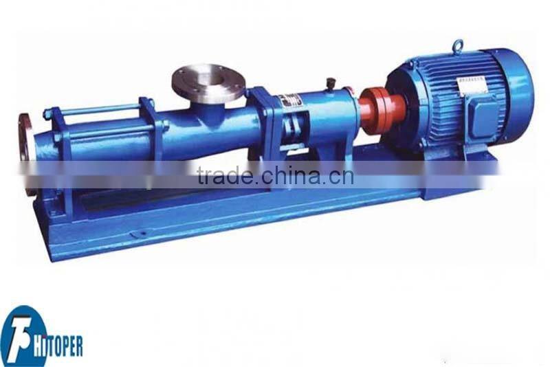 Simple operation Progressive cavity Pump, working with filter press