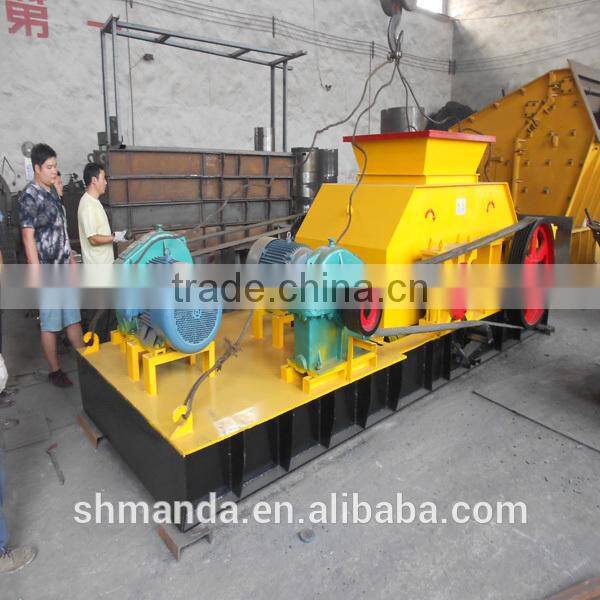 Wear resistance capacity 2-300t/h stone / concrete roller crusher machine for sale