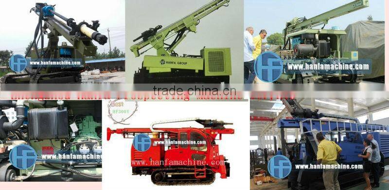 drilling rig water well DTH full hydraulic power truck mounted drilling rig