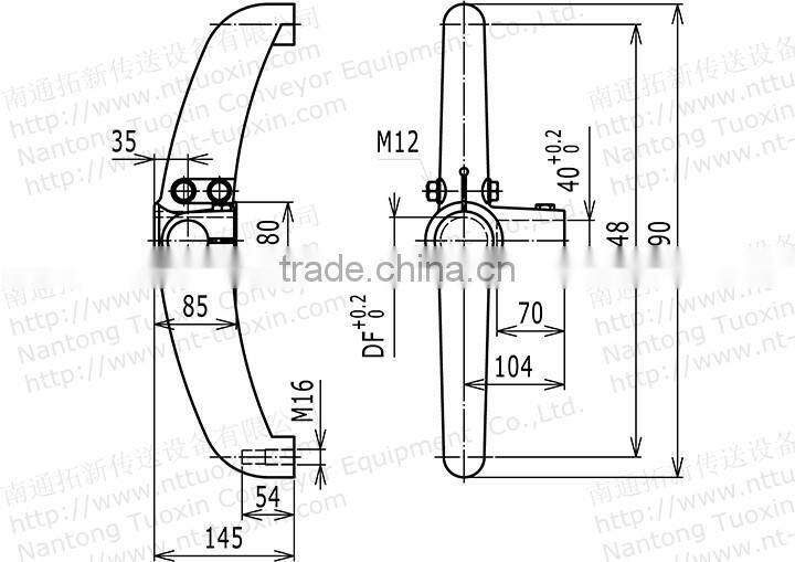 support bases,conveyor components
