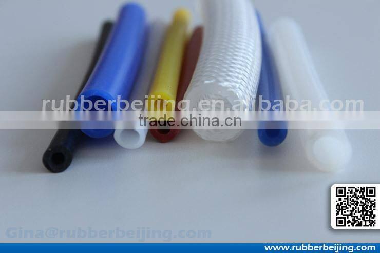 High quality colored or transparent silikon rubber hose