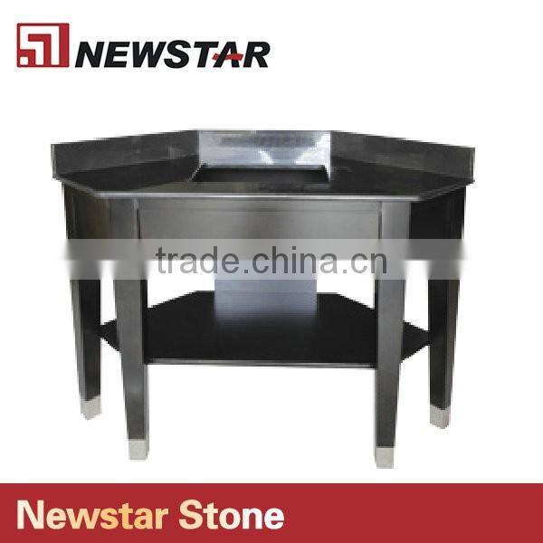 Wood vanity free standing Hotel vanity