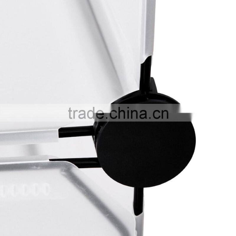 PP Shelf storage with doors shoe rack organizer shelving system plastic white