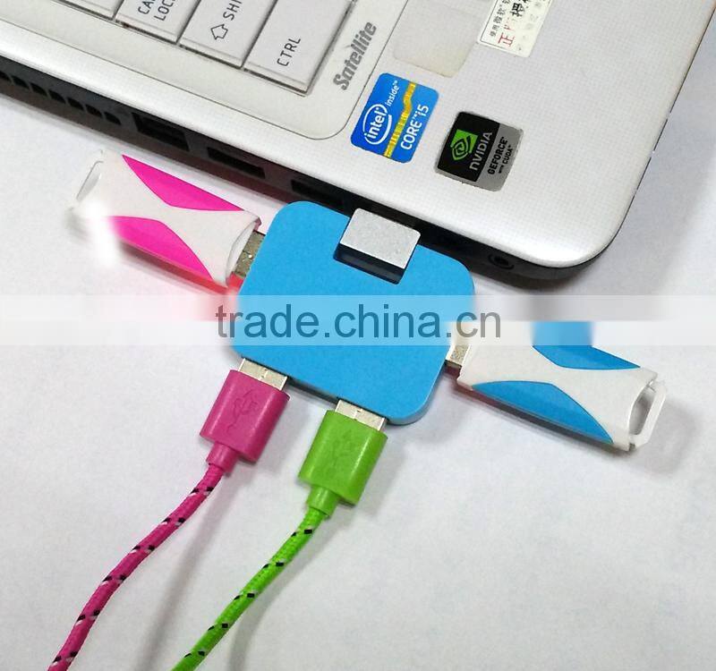 Convernient easy 4-port USB HUB,multi-funtion USB HUB