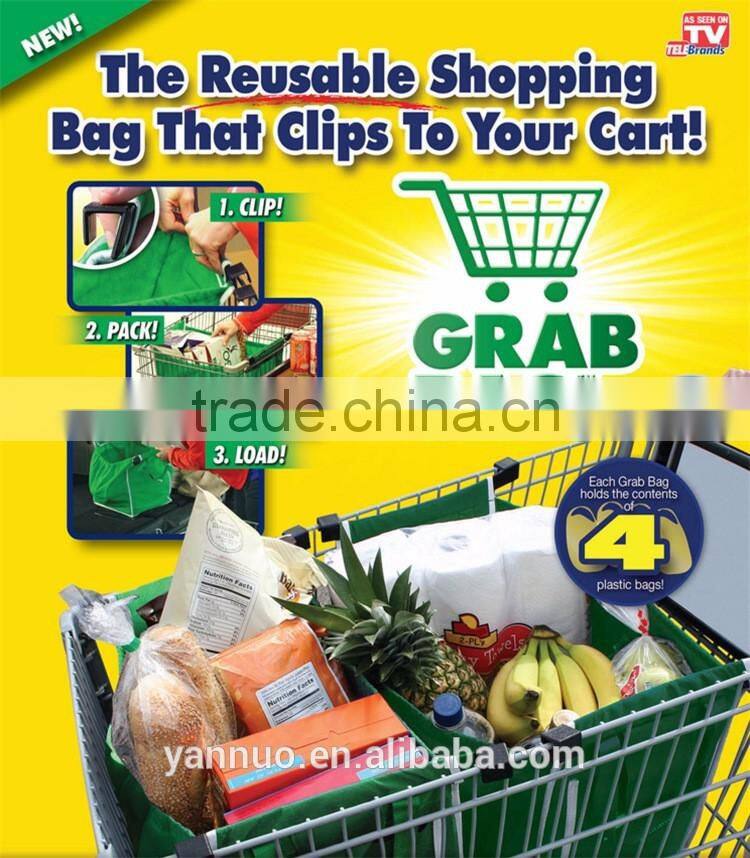 Grab Bag Replacement Trolley Shopping Bag, Portable Toy Storage Bag Nonwoven wholesale
