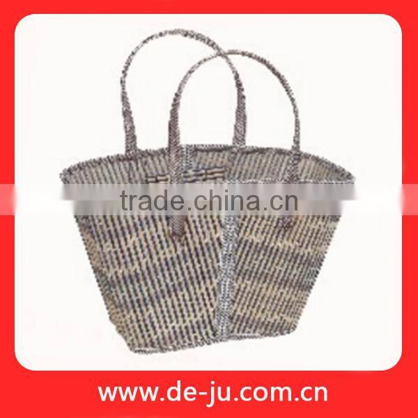 Custom Practical Big Box Bamboo Picnic Basket