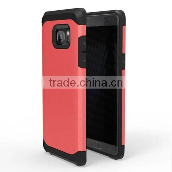 Best Selling Full Protective Shockproof Back Cover Rugged TPU + PC Combo Mobile Phone Case for Samsung Note7