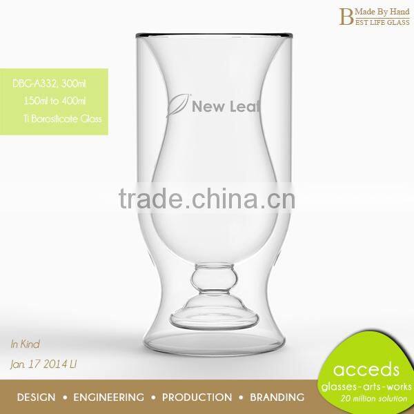 Unbreakable Drinking Glass Cup with Decal