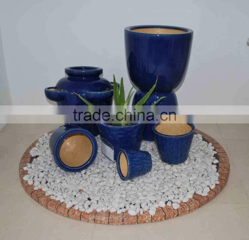 Outdoor ceramic outdoor flower pottery pot