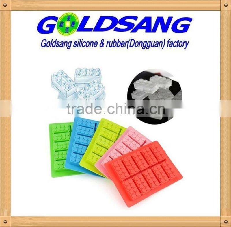 Hot selling unique -shape silicone ice cube tray