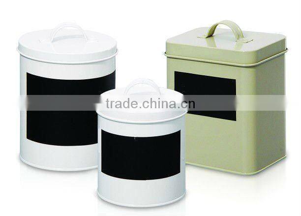 Kitchen Storage Box The blackboard paper cans