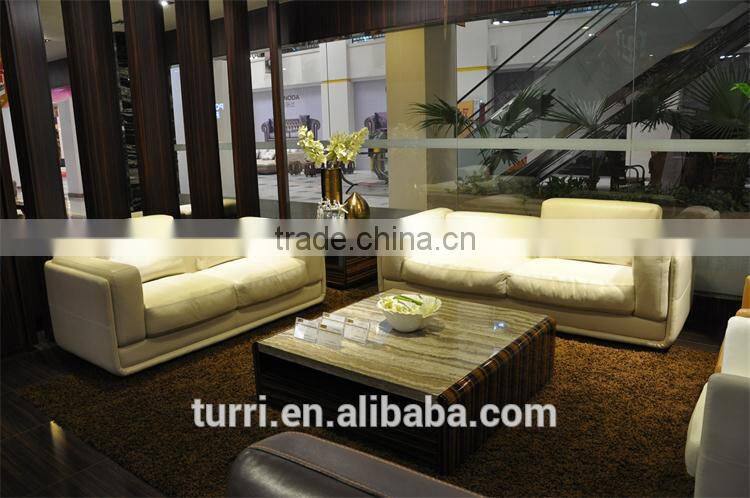 New Design Italiy Top Grade Leather Adjustable Headrest Sofa