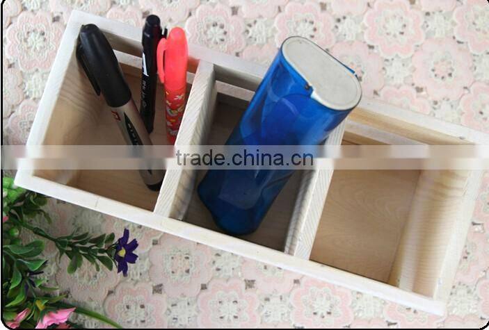 New design handmade great process wooden pencil case