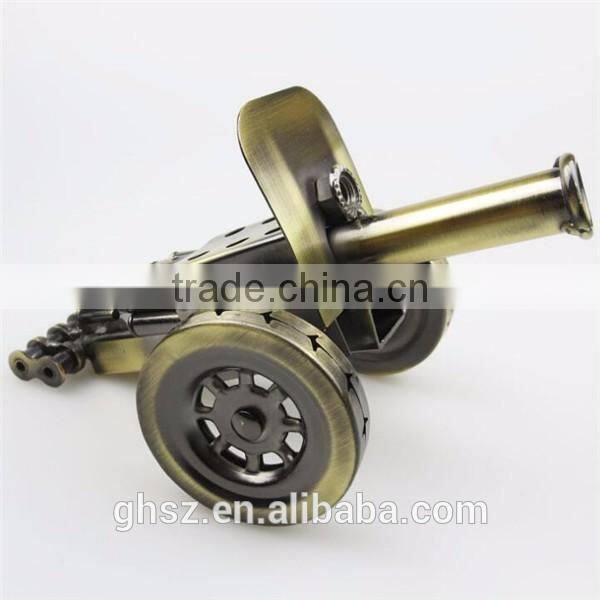 Custom reminiscence fighter aircraft model vintage metal model plane