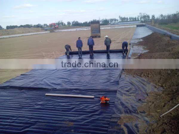 Special membrane HDPE liner for Lotus fish keeping and aquaculture pond liner