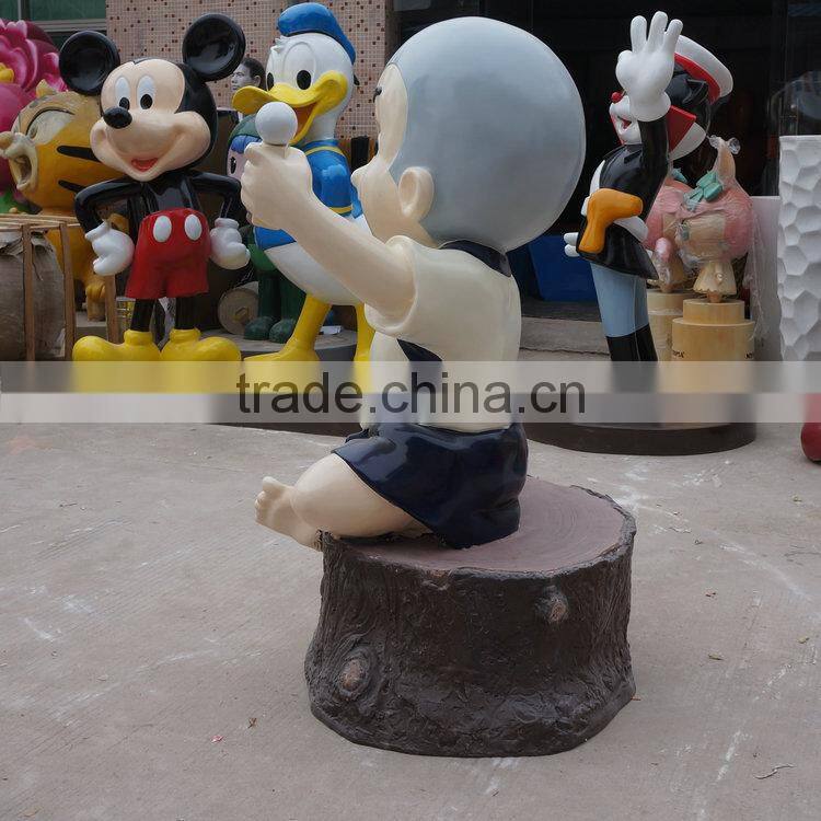 FRP cartoon sculpture