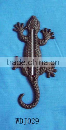 cast iron frog thermometer crafts