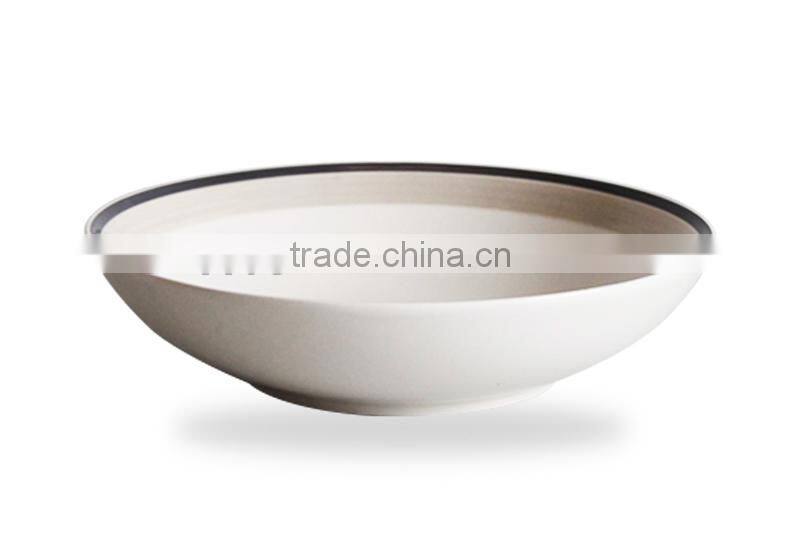 bowl for soup/ceramic handpainted soup bowl