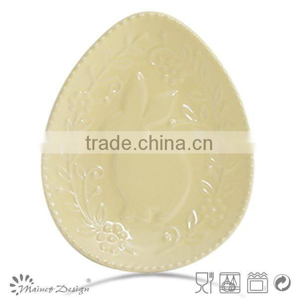 2016 Ceramic Egg Plate For Easter