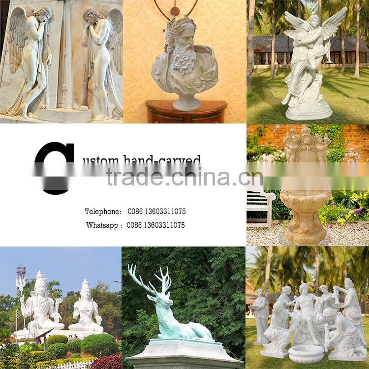 large sculptures gate gardian garden decoration lion marble statue for sale