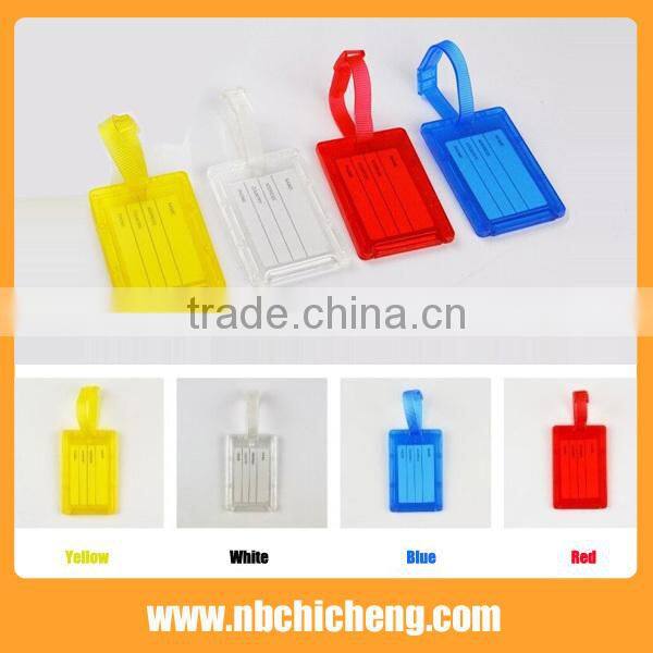 Plastic Luggage Tag Wholesale