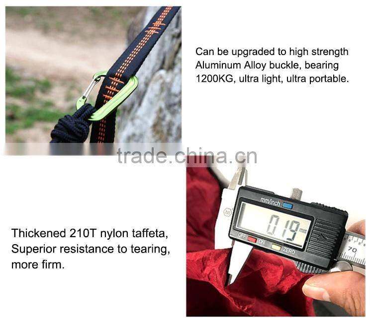 Custom cheap spring folding nylon hammock