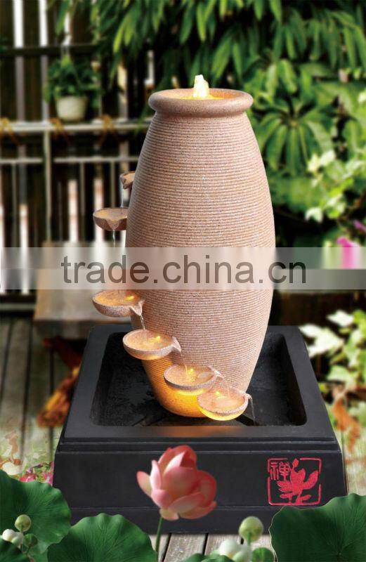 tabletop fountain decoration,waterfall tabletop fountainn