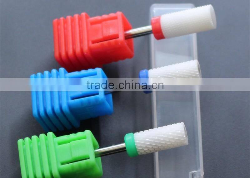 Head Length 13MM 1 Piece Ceramic Burr For Nail Head Diameter 6.5MM Large Barrel
