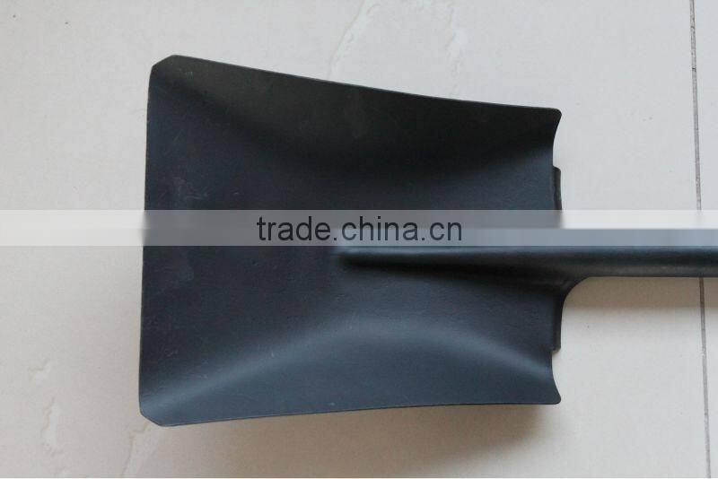 2013 new painted TUV/GS standard fiberglass poly grip S512D snow, fire and garden shovel with fiberglass and wooden handle